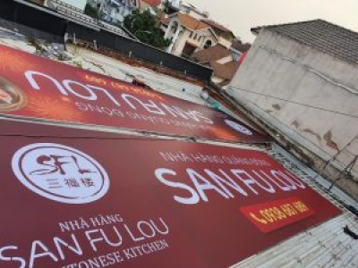 Bảng hiệu cho ngành F&B