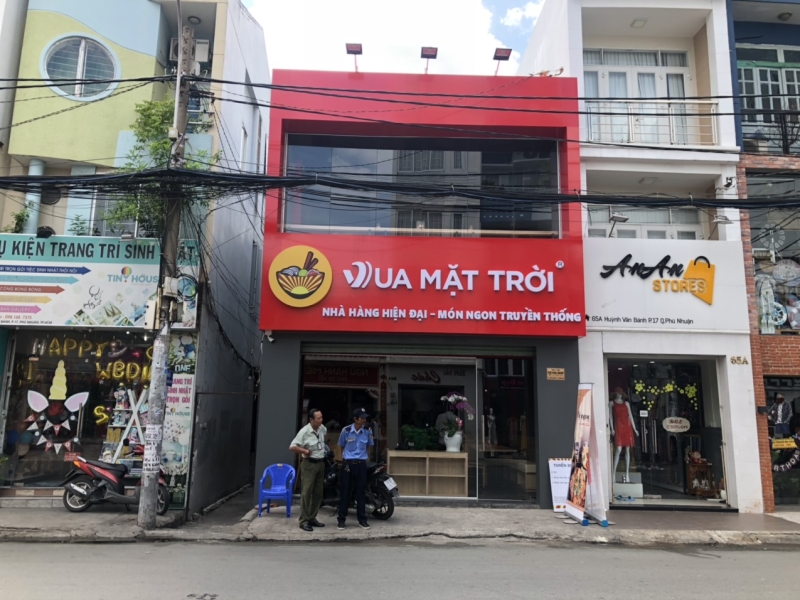 Bảng hiệu chữ nổi – mặt dựng Alu