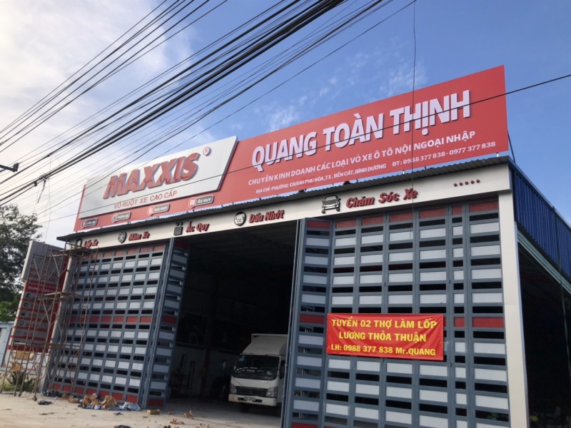 Mặt dựng Alu + Thanh Lam